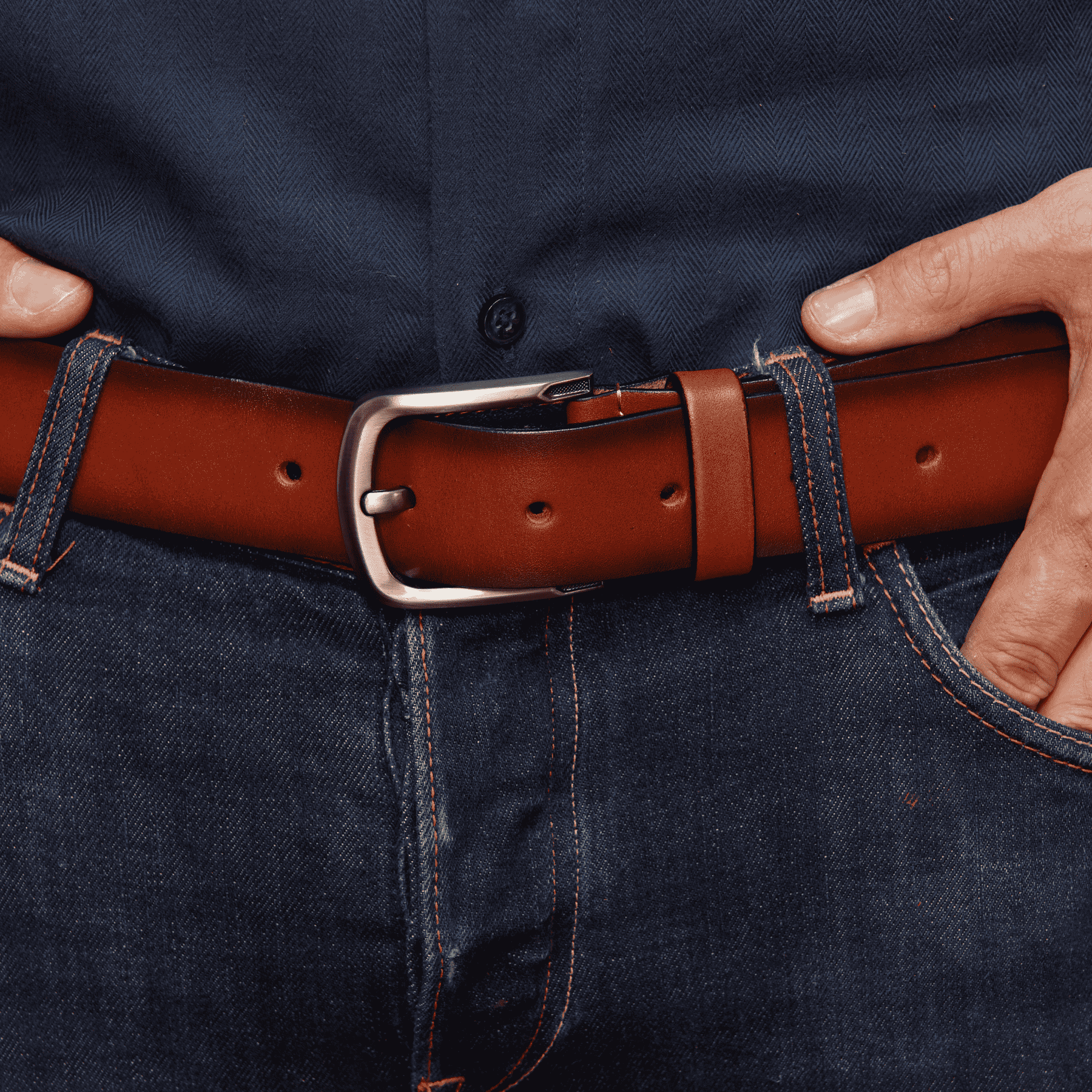 Handmade Leather Belt No. 5