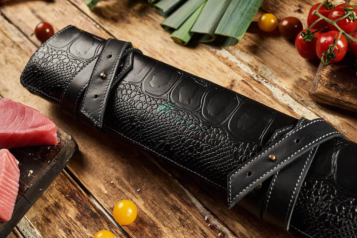 Chef Knives Bag - Natural leather - Multiplex Traders