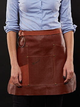 Short Leather Aprons